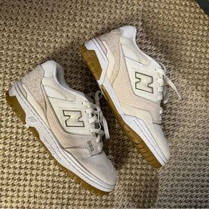 NEW BALANCE 550s white beige